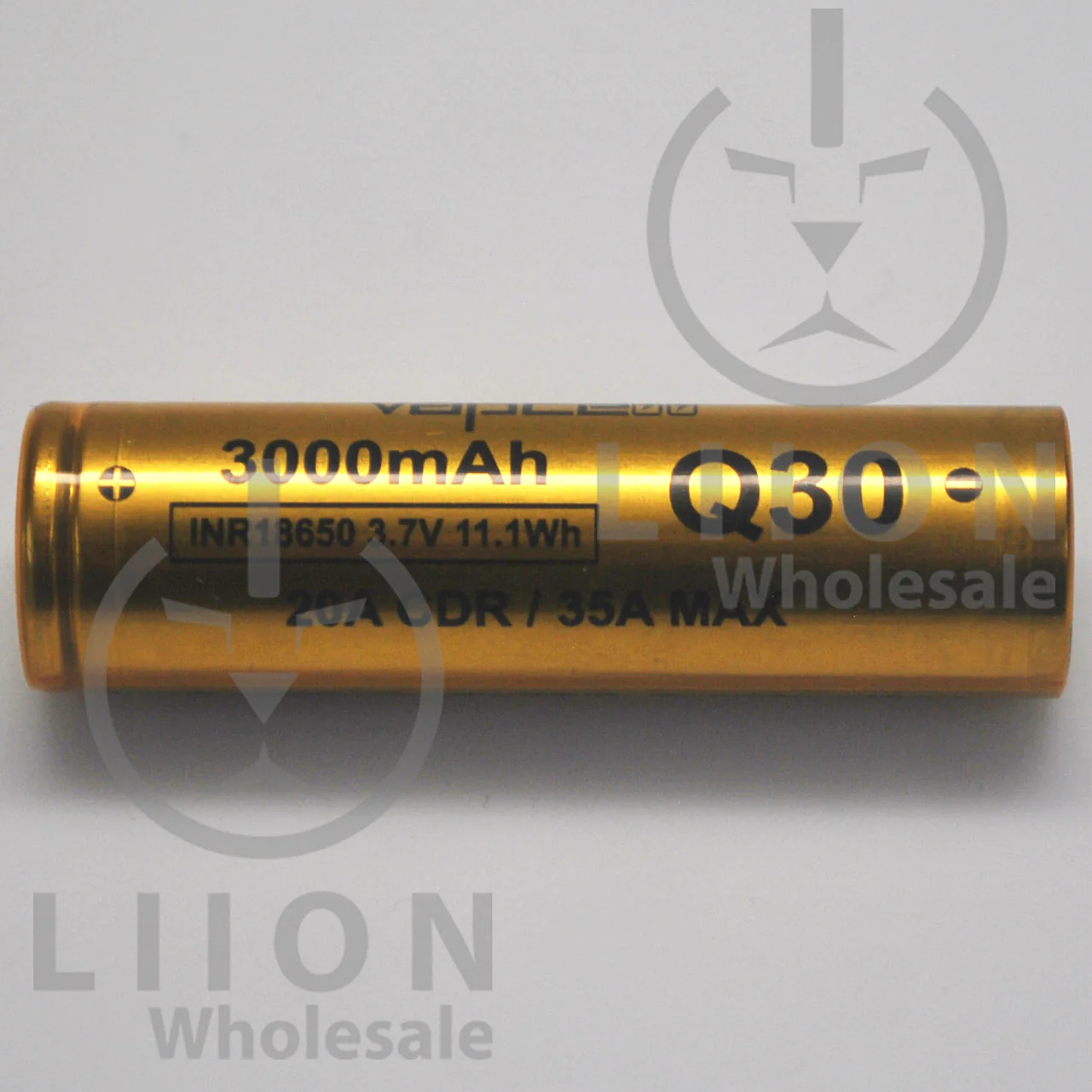 Vapcell Q30 18650 20A/35A Flat Top 3000mAh Battery - Genuine - Image 2