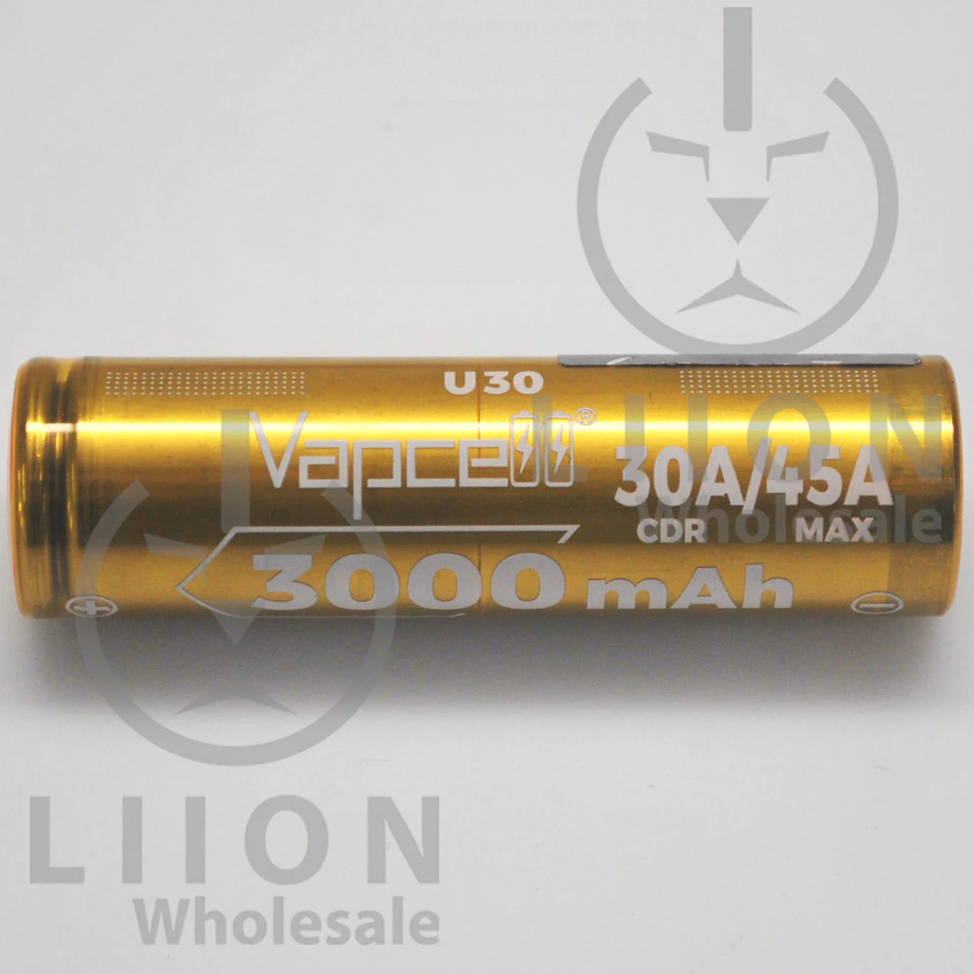 Vapcell U30 18650 30A/45A Flat Top 3000mAh Battery - Genuine - Image 2