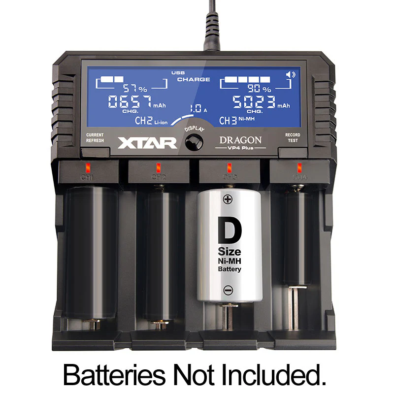 XTAR Dragon VP4 Plus Battery Charger/Tester - Image 6
