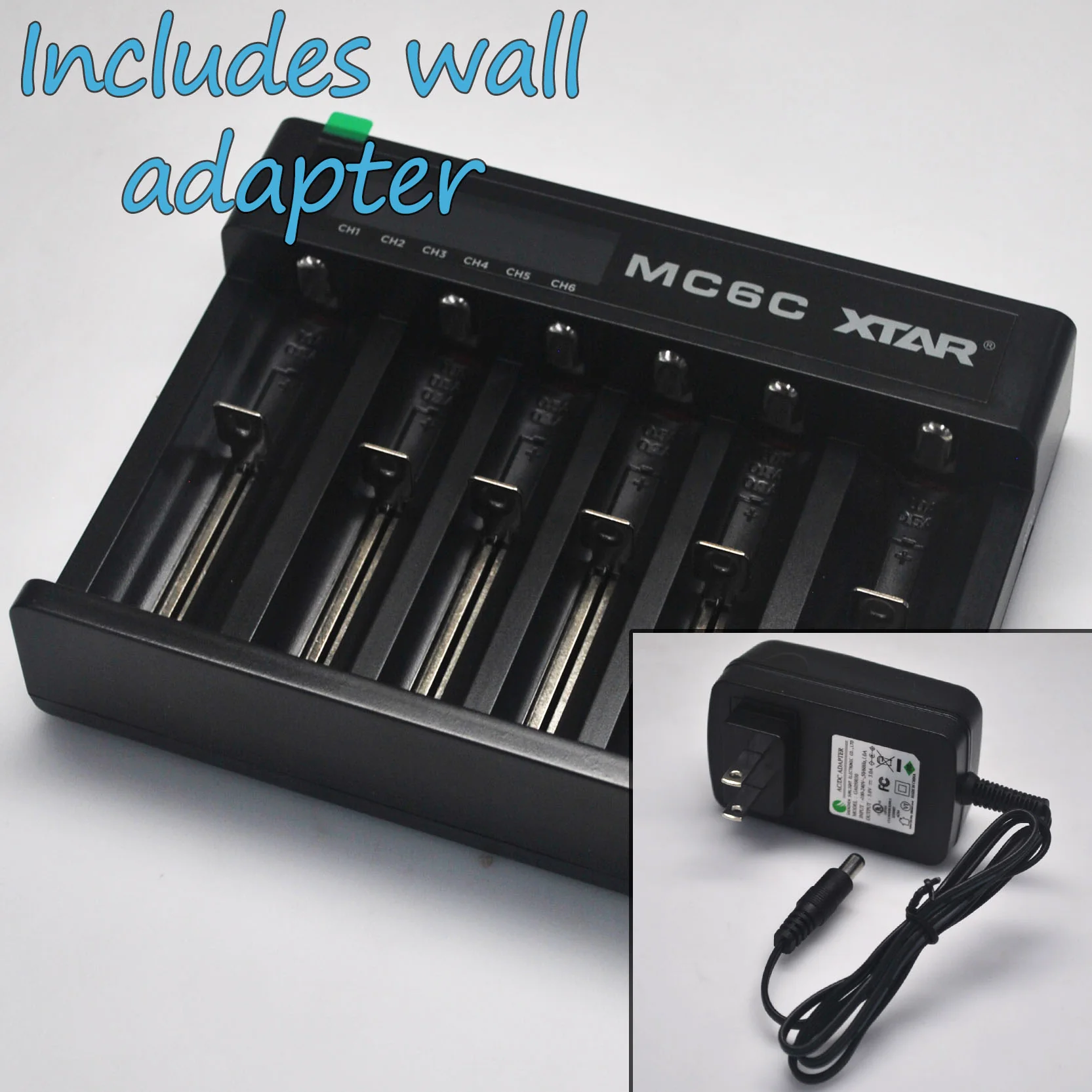 XTAR MC6C Smart Battery Charger - Wholesale Discount - Image 4