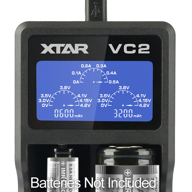 XTAR VC2 Battery Charger - Image 6