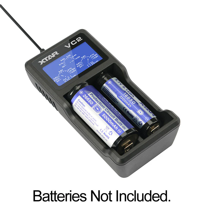 XTAR VC2 Battery Charger - Image 8