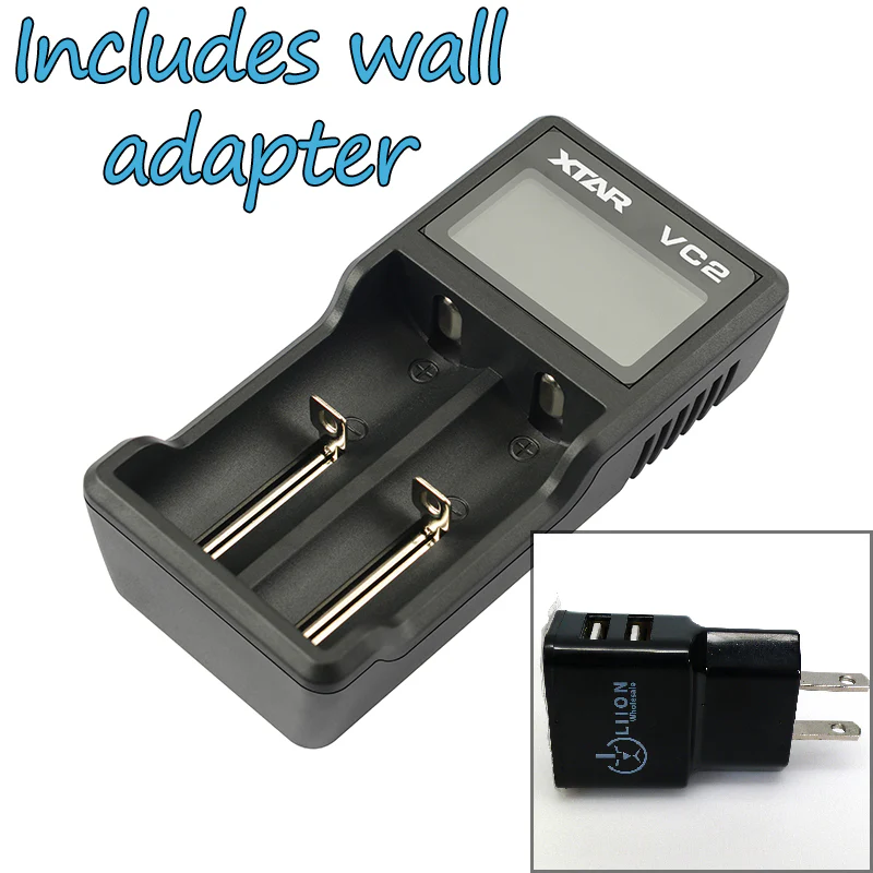 XTAR VC2 Battery Charger - Image 9