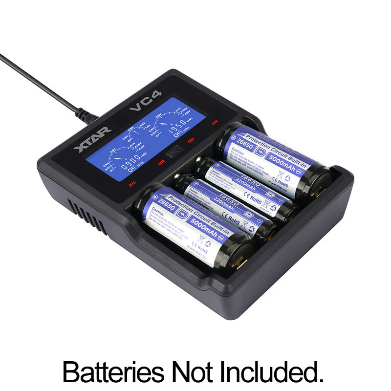 XTAR VC4 Battery Charger - Image 5