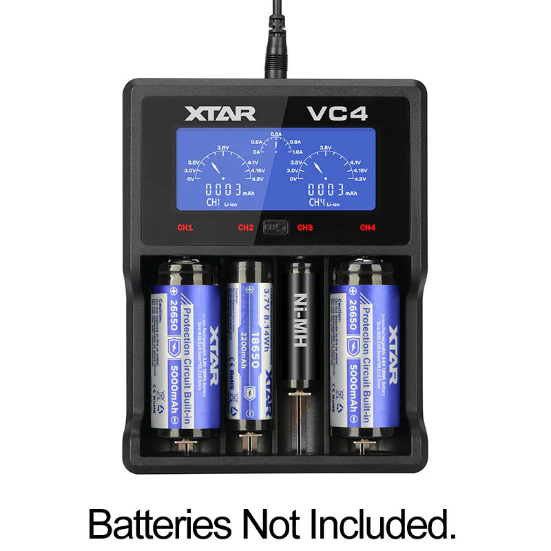 XTAR VC4 Battery Charger - Image 8