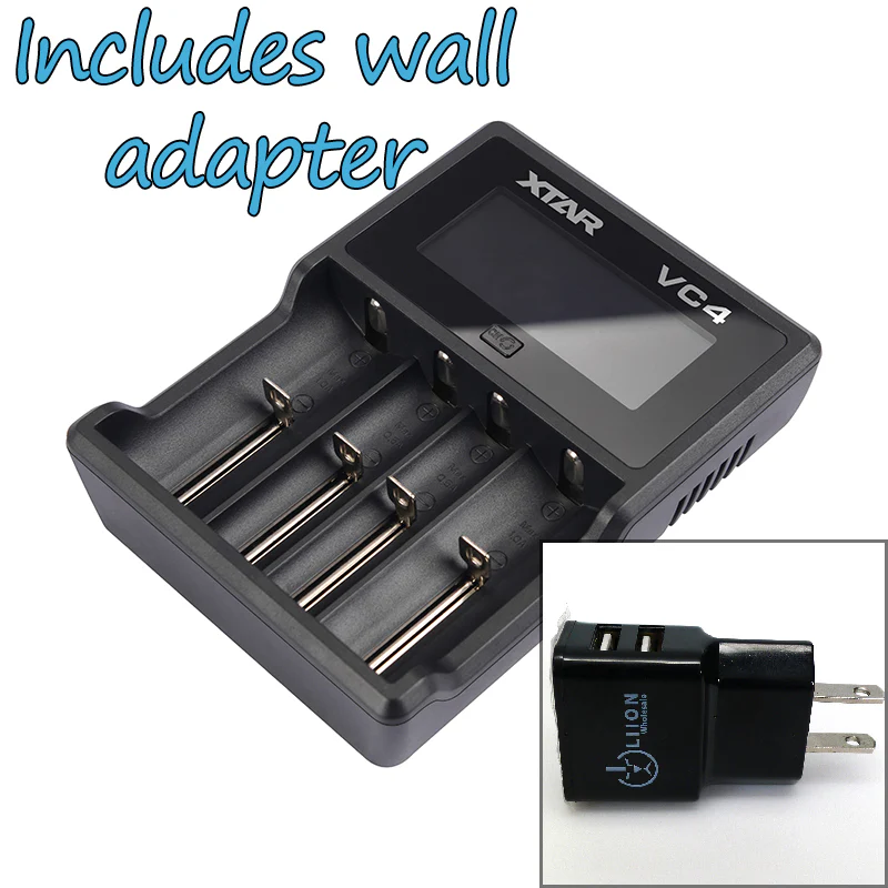 XTAR VC4 Battery Charger - Image 9