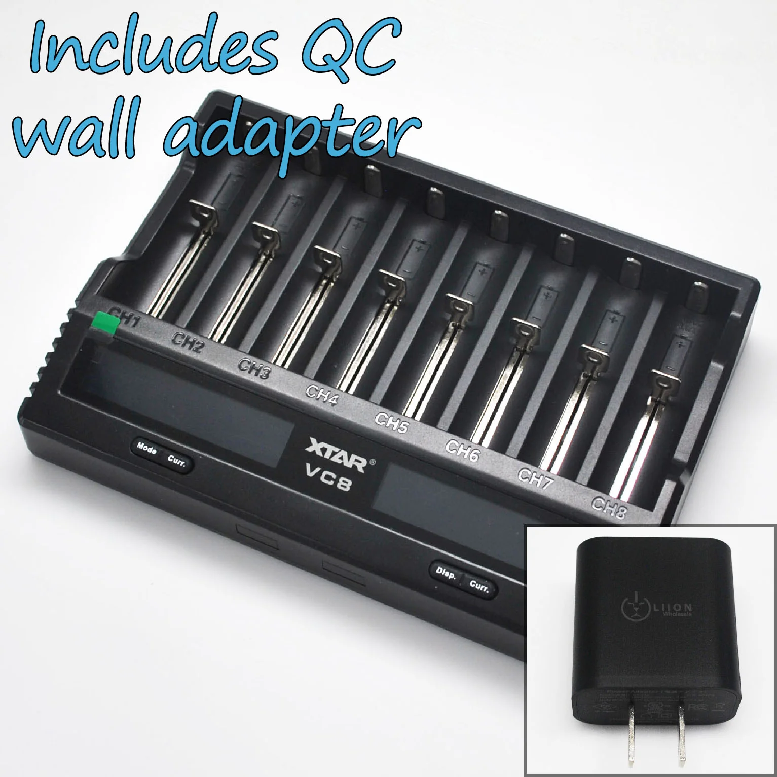 XTAR VC8 Battery Charger - Wholesale Discount - Image 5